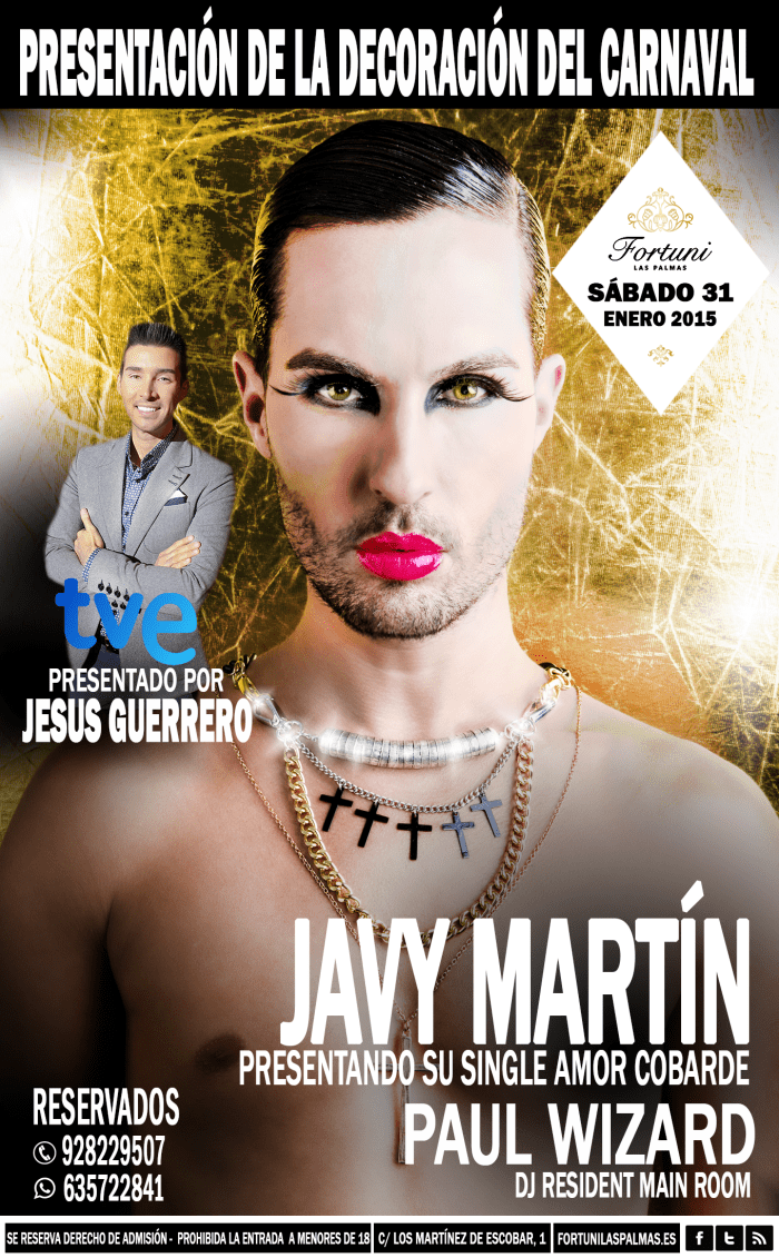JAVY MARTIN CARNAVAL 2015 FORTUNI